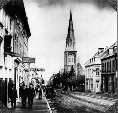 Rue Saint Jean 19ème siècle.